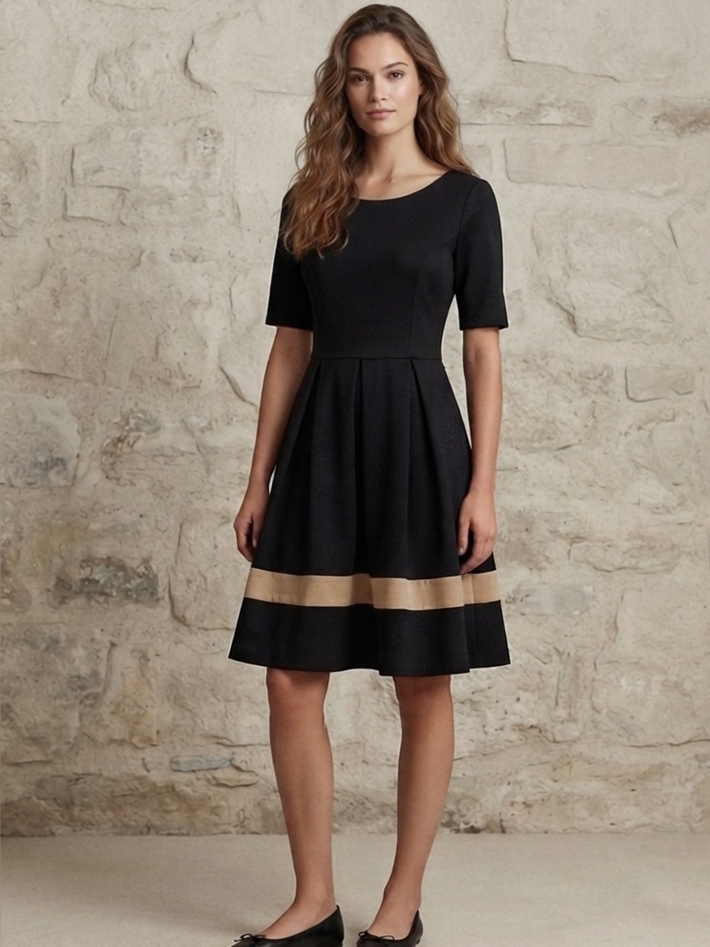 💕Forever 21  Short Sleeve Pleated Dress